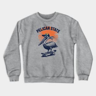 Pelican State Skating Pelican Crewneck Sweatshirt